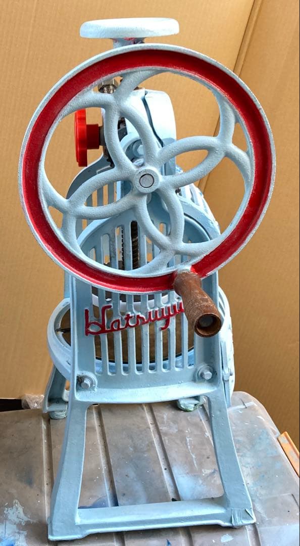 程度良好 初雪 手動式ブロックアイススライサー HA-110S