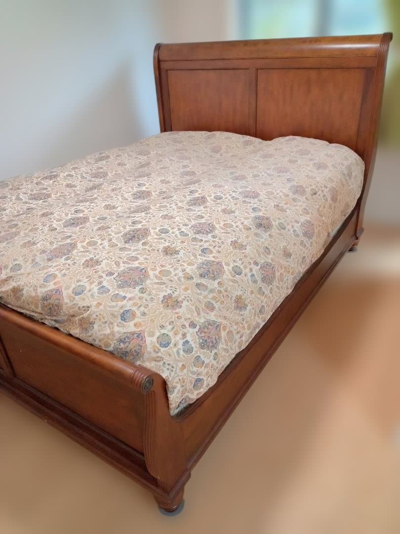 羽毛ふとん + ラルフローレン布団カバーのセット（クイーンサイズ）