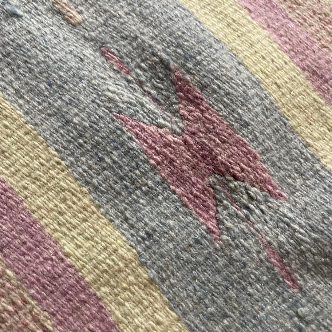 vintage rug★ビンテージ★メキシカンラグ★usa仕入れ★