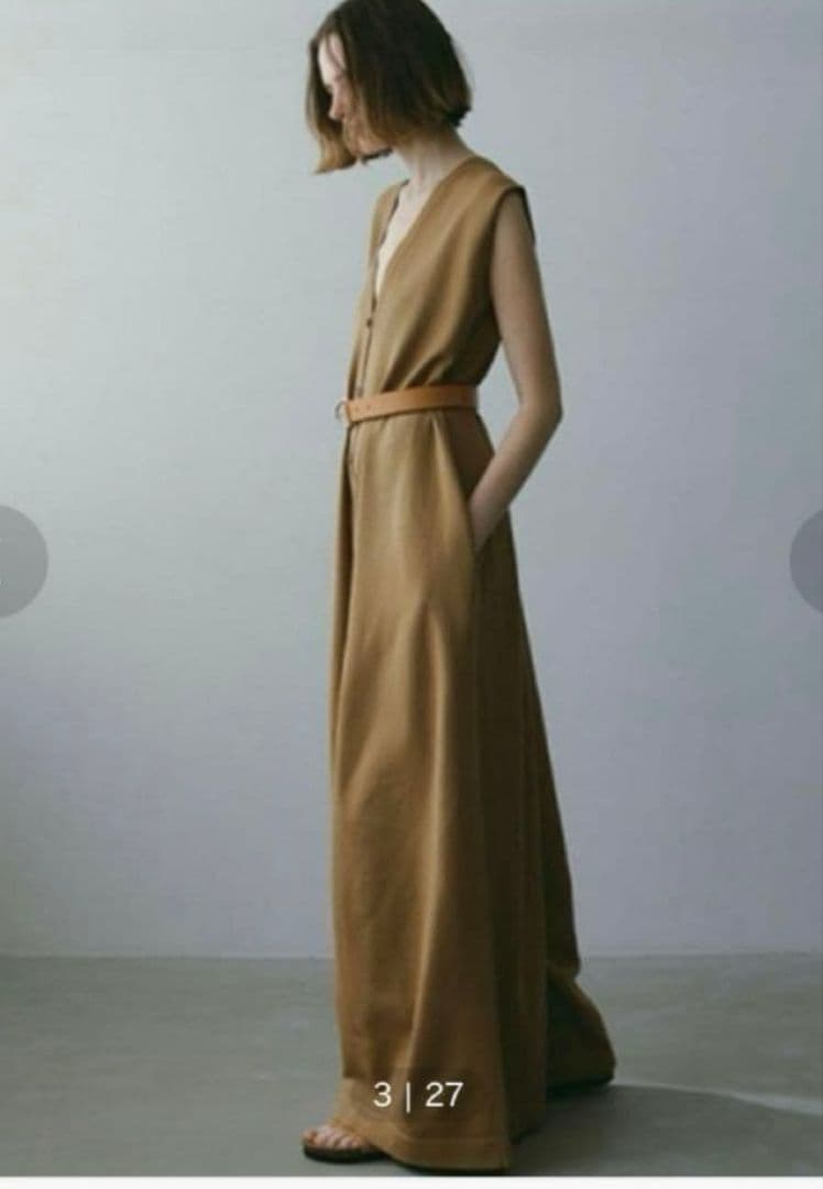 etretokyo フロントニットオールインワン