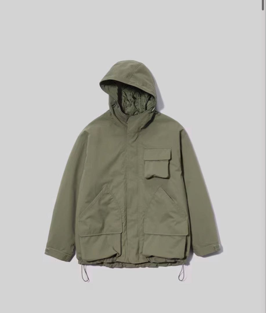 パデッドシェルパーカ ENGINEERED GARMENTS Lサイズ　オリーブ