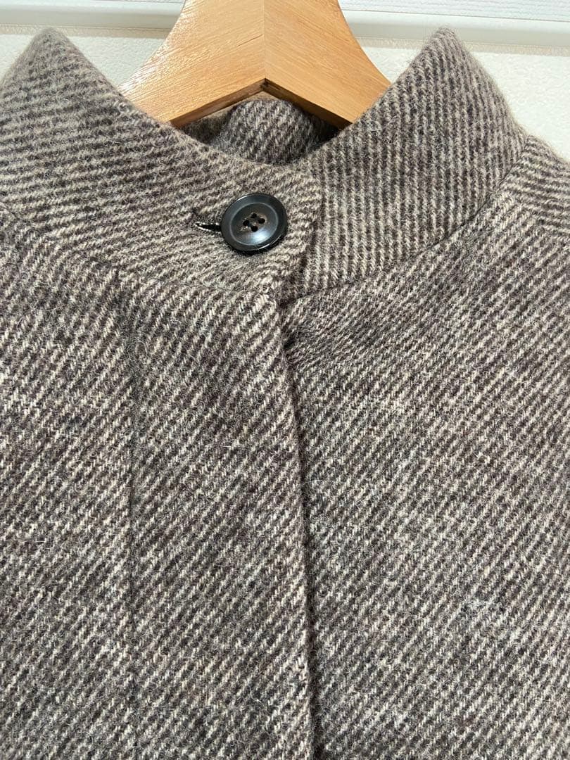 CASA FLINE ハイネックポンチョコート