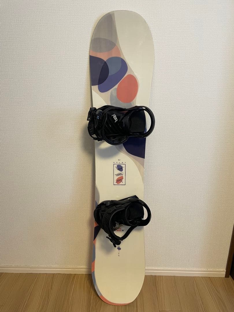 Salomon スノーボード 138 レディース 2点セット