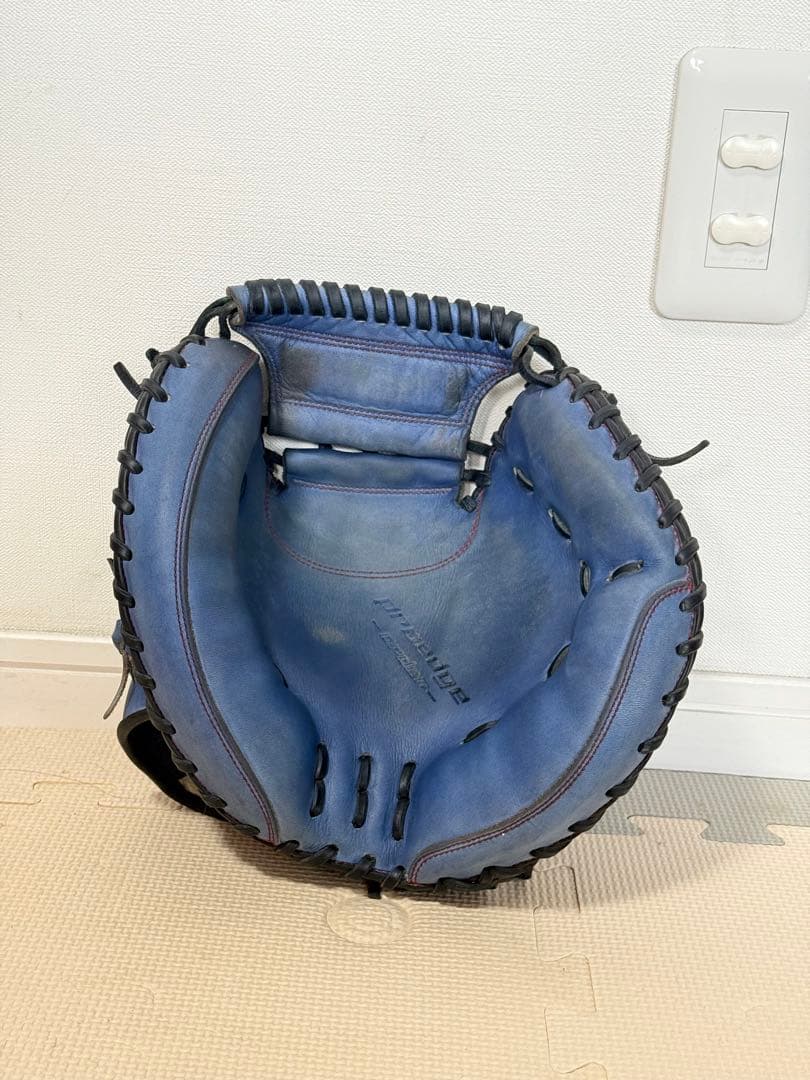 【美品】即戦力 SSK プロエッジ　軟式用　オーダー　キャッチャーミット　野球