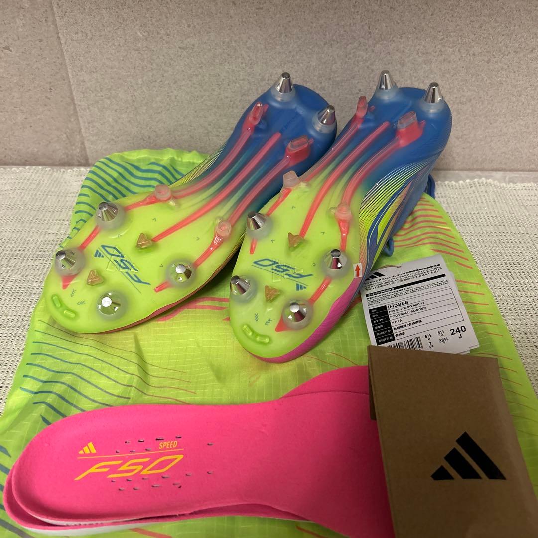 ※激安セール！早い者勝ちadidas F50 Elite Mid-Cut SGW