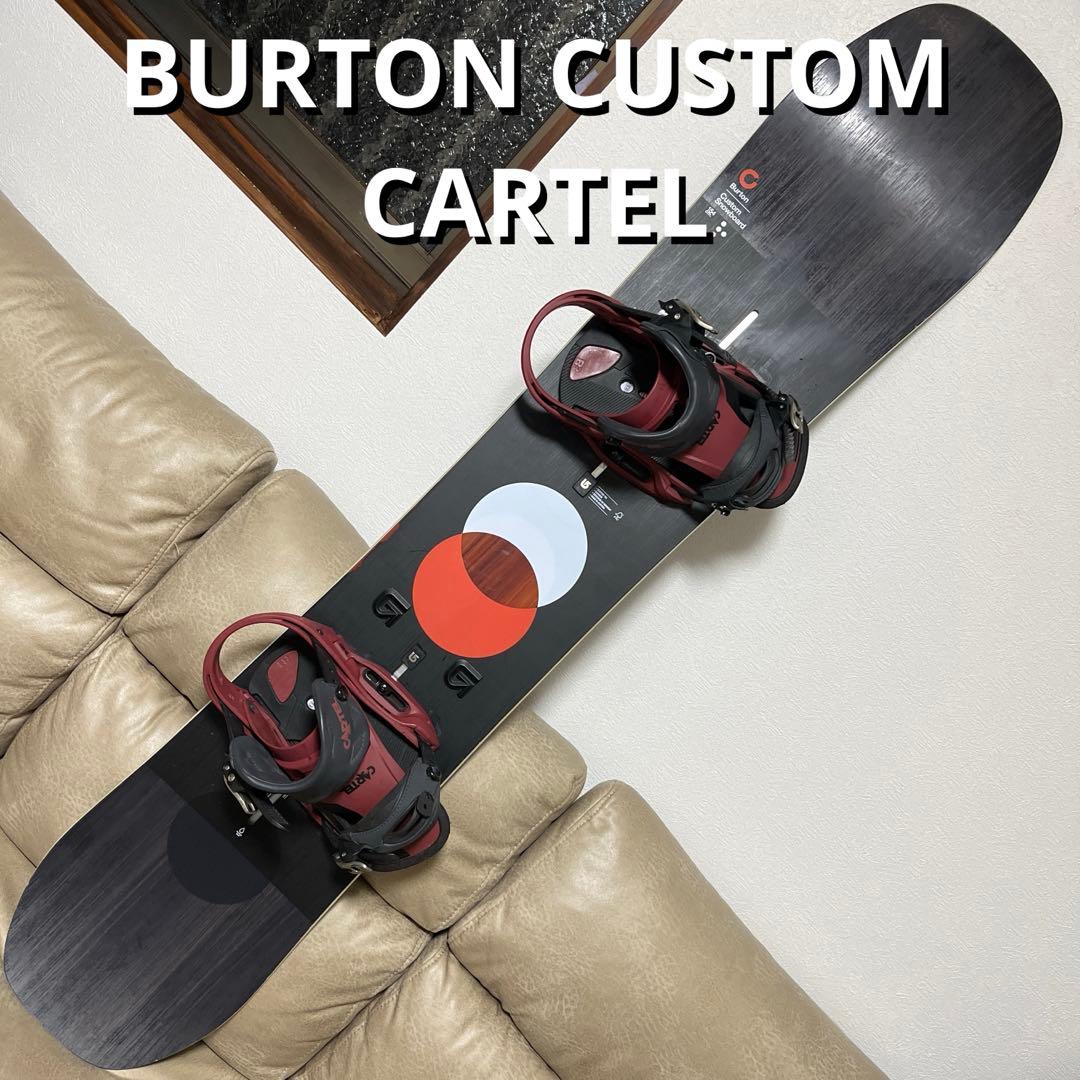 BURTON CUSTOM CAMBER 154×BURTON CARTEL M
