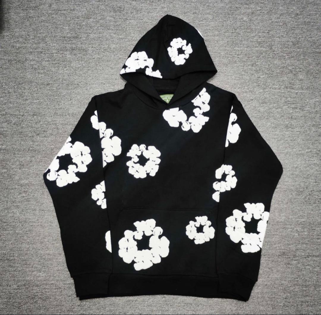 denim tears 花柄パーカー Sサイズ