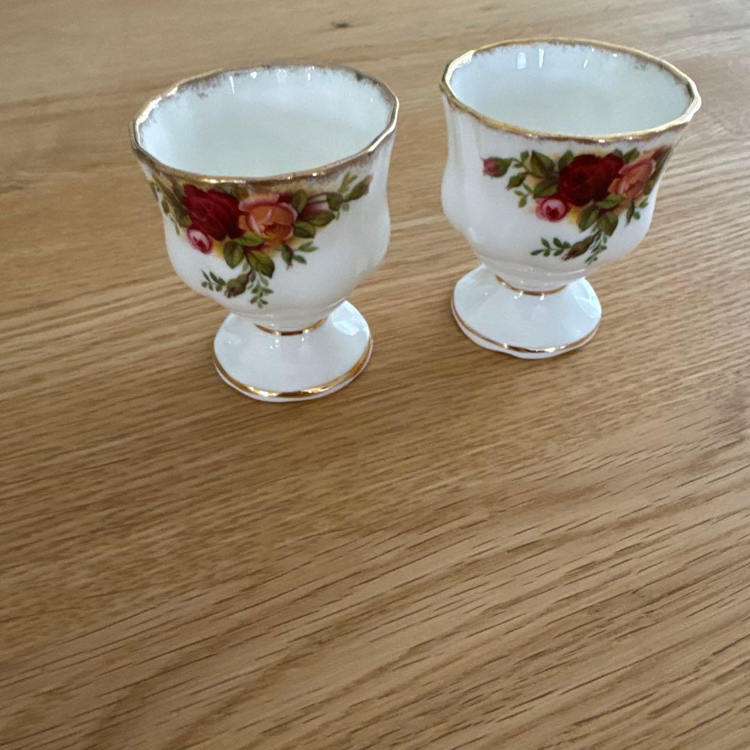 ロイヤルアルバート　プレート　エッグスタンド　セット