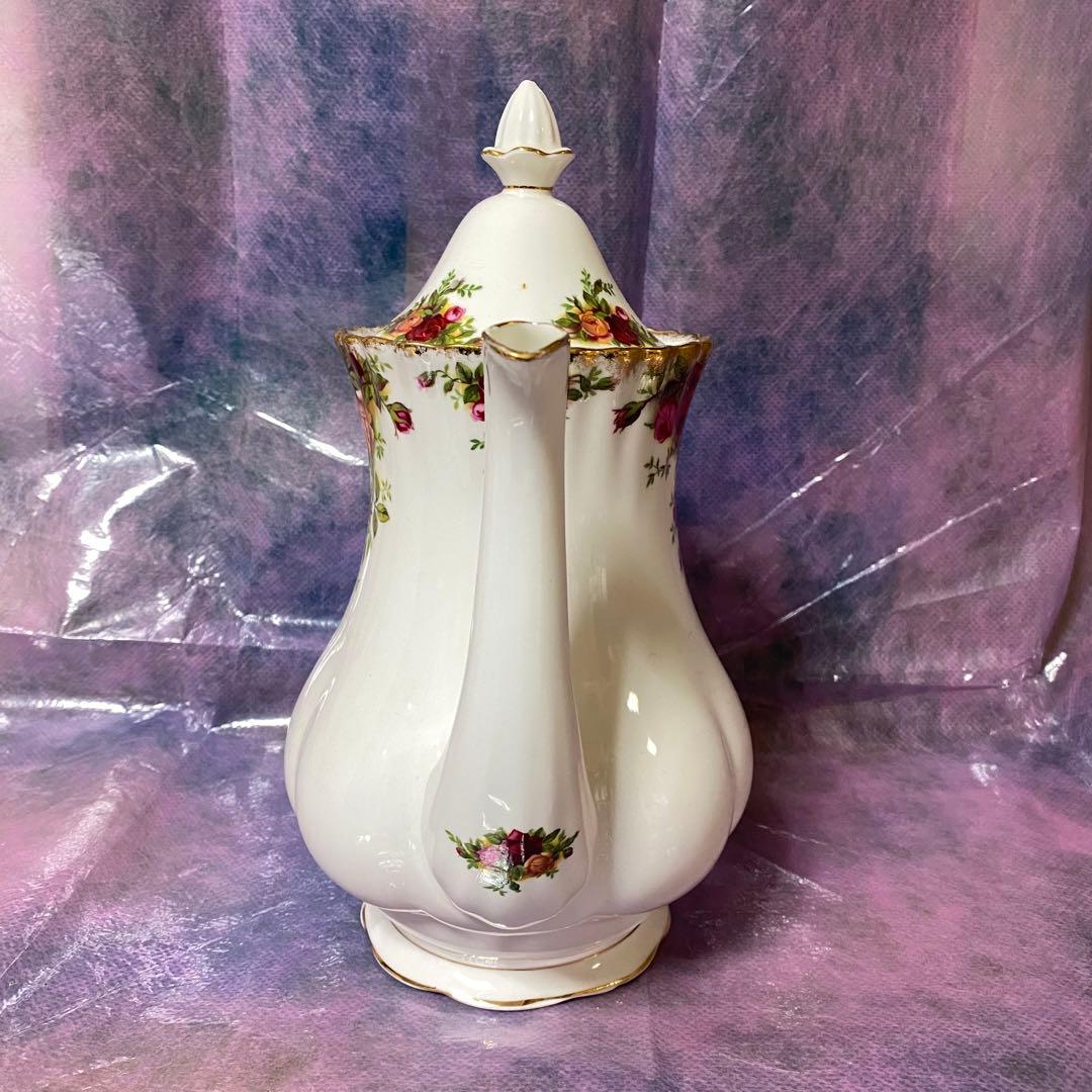 【廃盤品レア】  オールドカントリーローズ　コーヒーポット