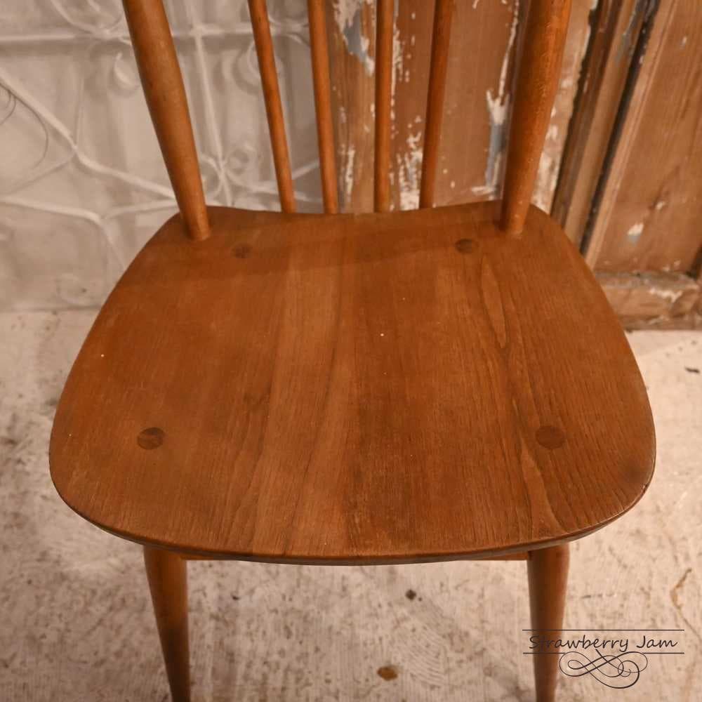 L3710-19-2 英国ヴィンテージ ERCOL ハイスティックチェア チェア