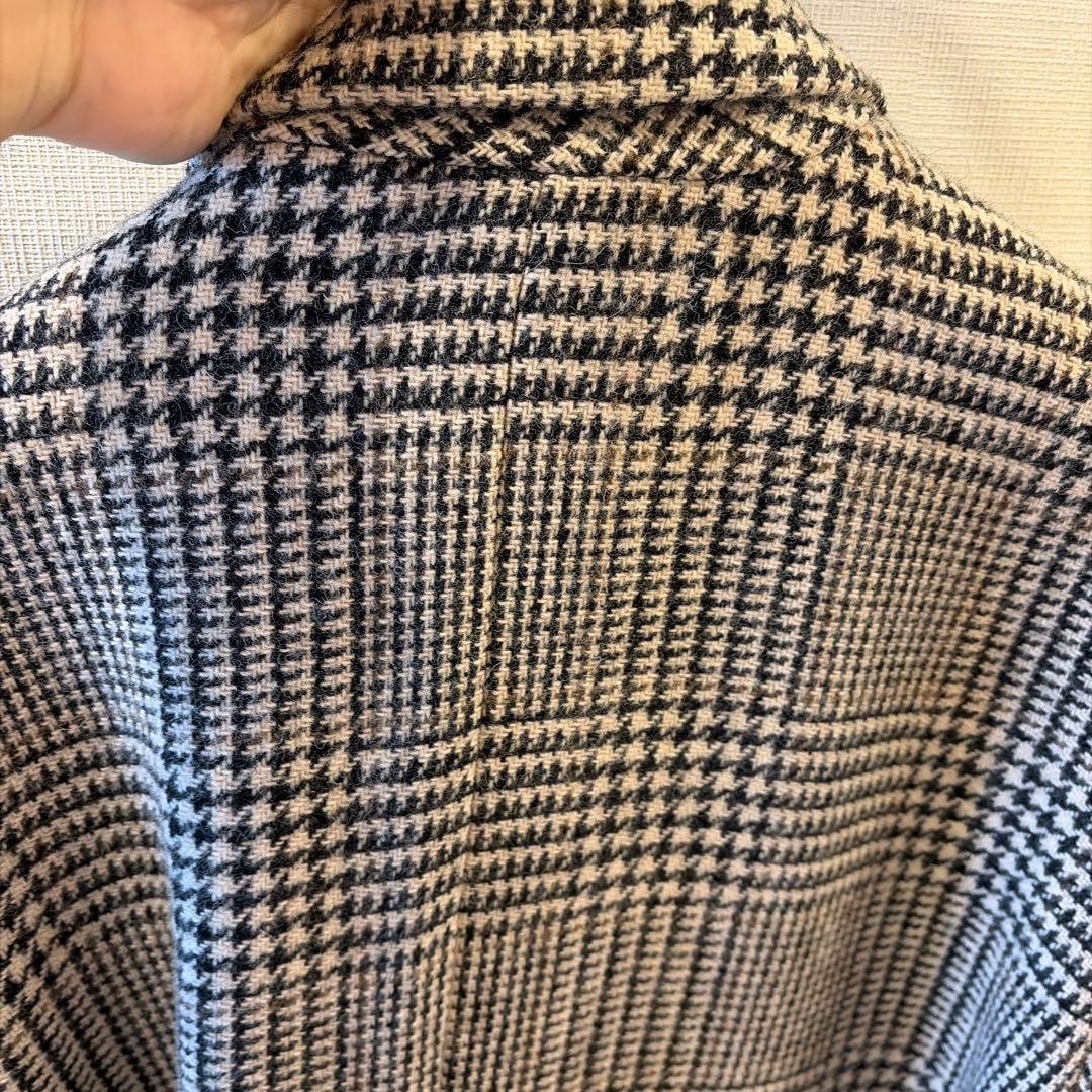 アパルトモン　チェックダブルコート　ドゥーズィエムクラス