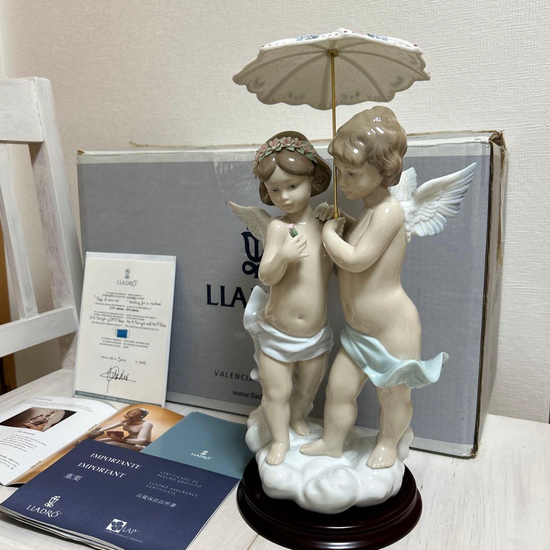 リヤドロLLADRO 「虹を待って」世界2000体 限定！新品！
