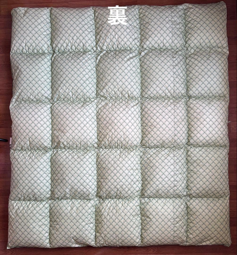 西川 羽毛掛ふとん(D)ハンガリーマザーグース 93%(サンダーソン) (鹿柄)