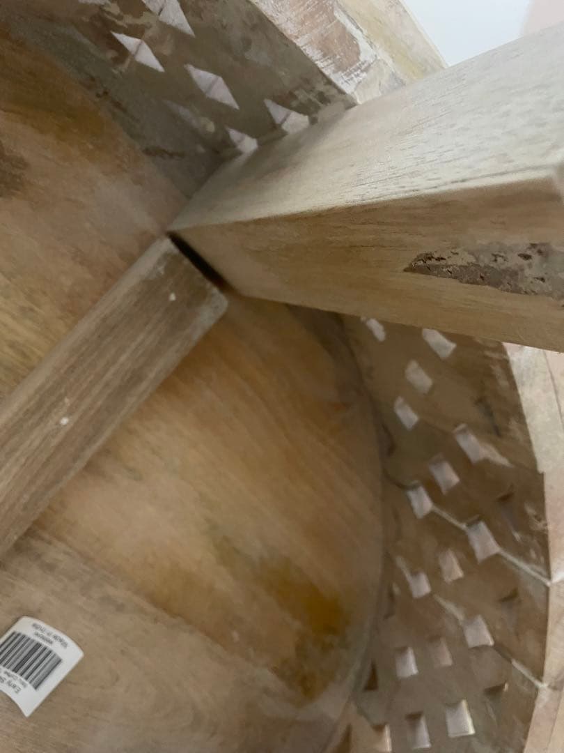 【海外直輸入】モロッカン ウッドテーブル ボヘミアン モロッコ　アジアン　希少