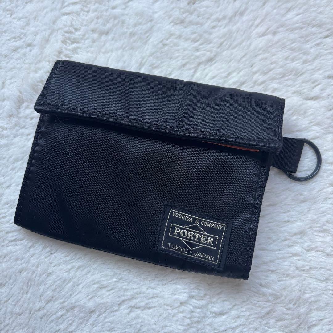 新品同様　PORTER タンカー 三つ折　ウォレット　財布　希少　吉田カバン