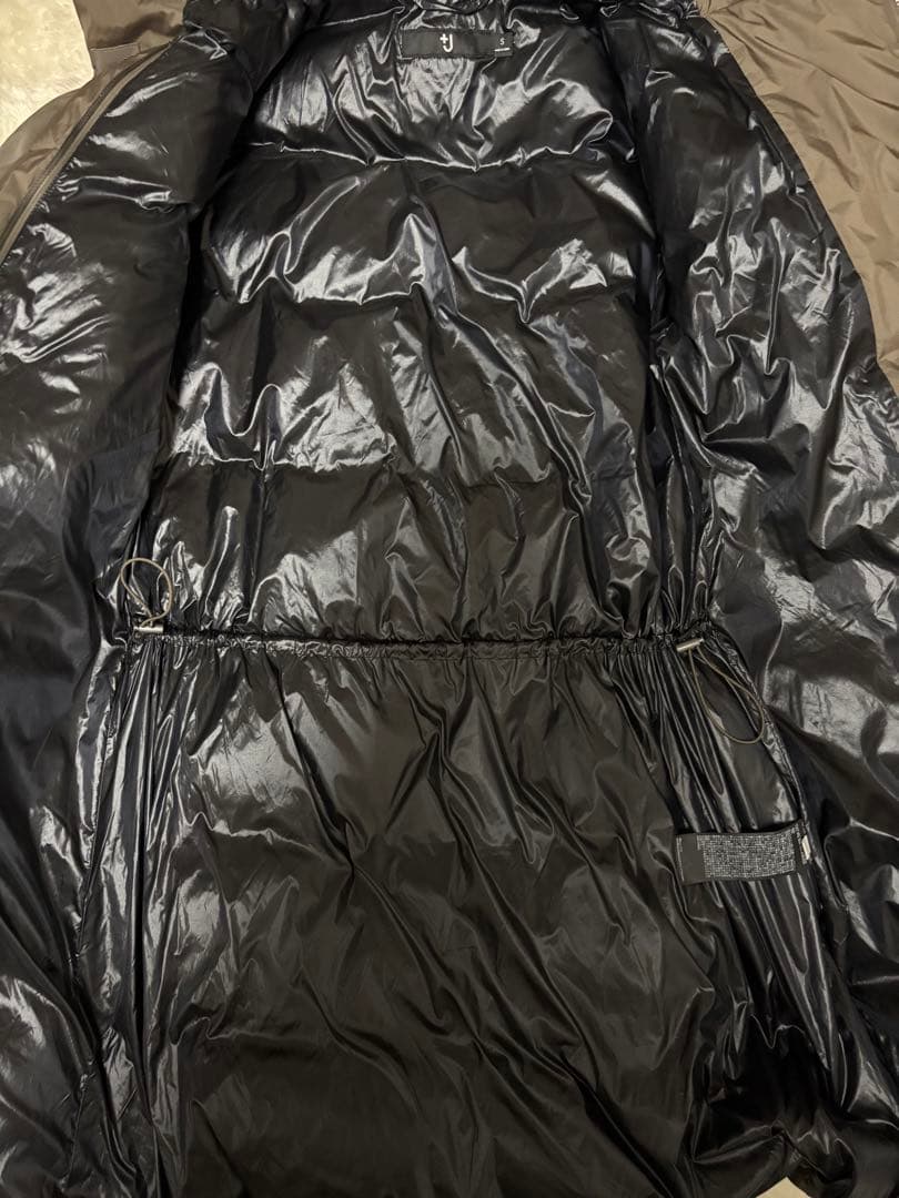 ご依頼値下げ分 美品ユニクロ ＋J ダウンロングコートジルサンダー ブラウン