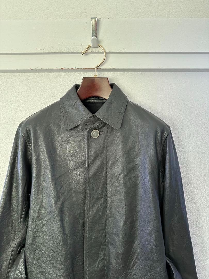 ジャケット・アウター Yohji Yamamoto Leather Trench Coat