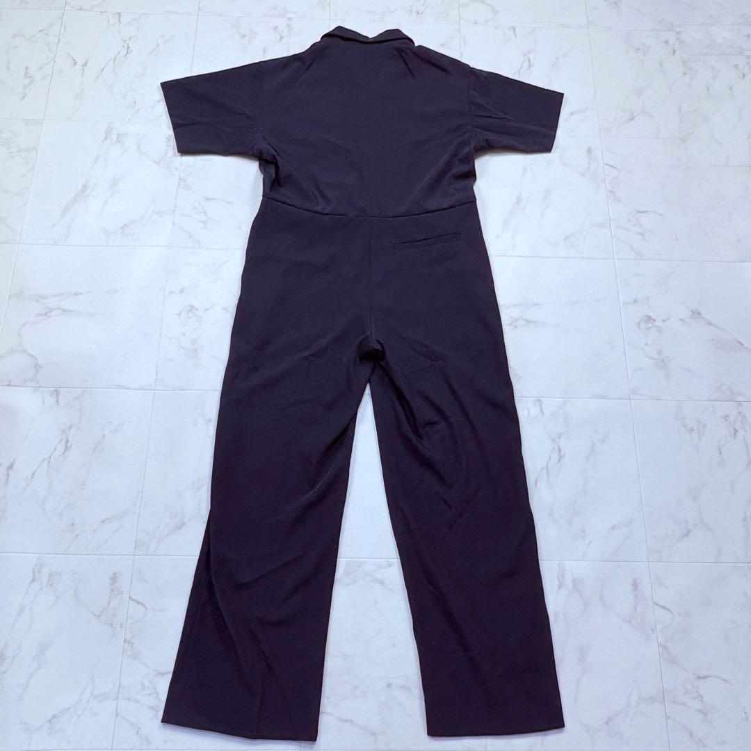 THE SHINZONE オールインワン　ネイビー　半袖　Free サンプル品1