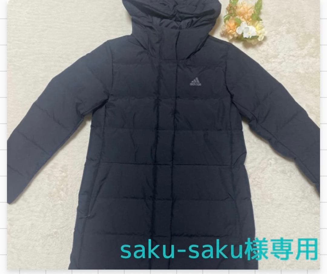 adidasロングコート　sakusaku
