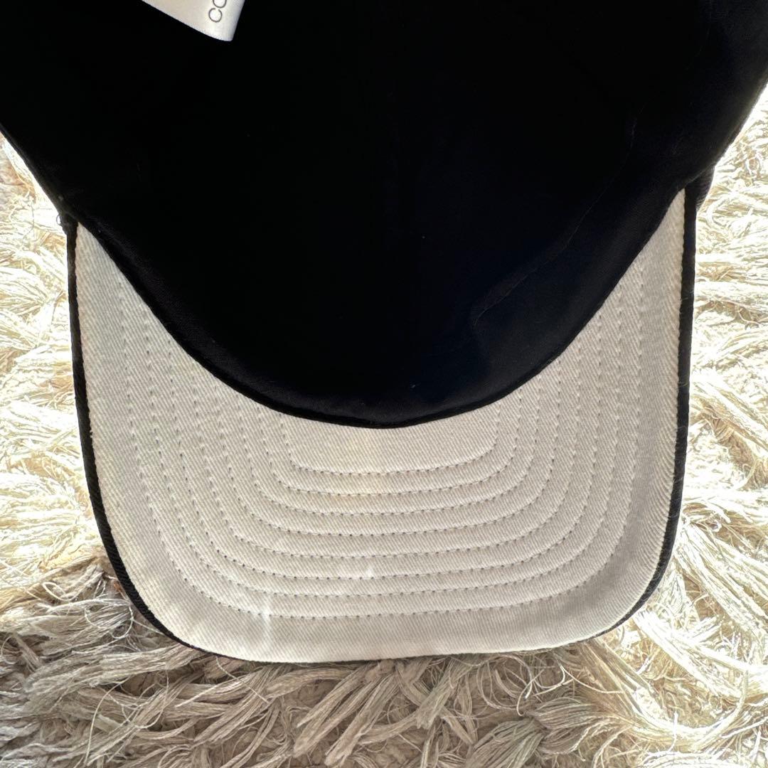 courrèges キャップ S 黒 値下げ