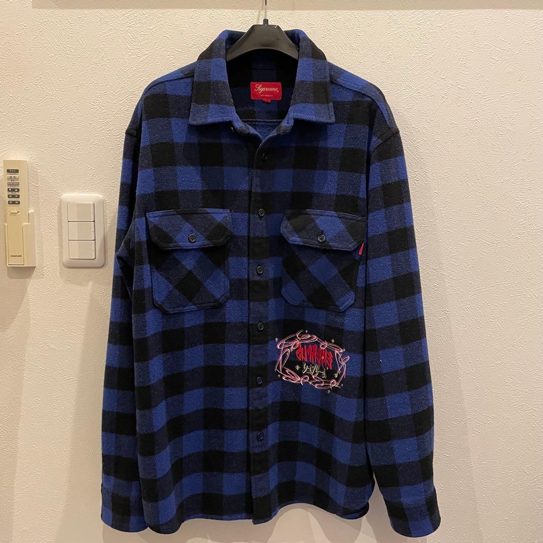 19AW Supreme チェックネルシャツ M TAKUYA∞