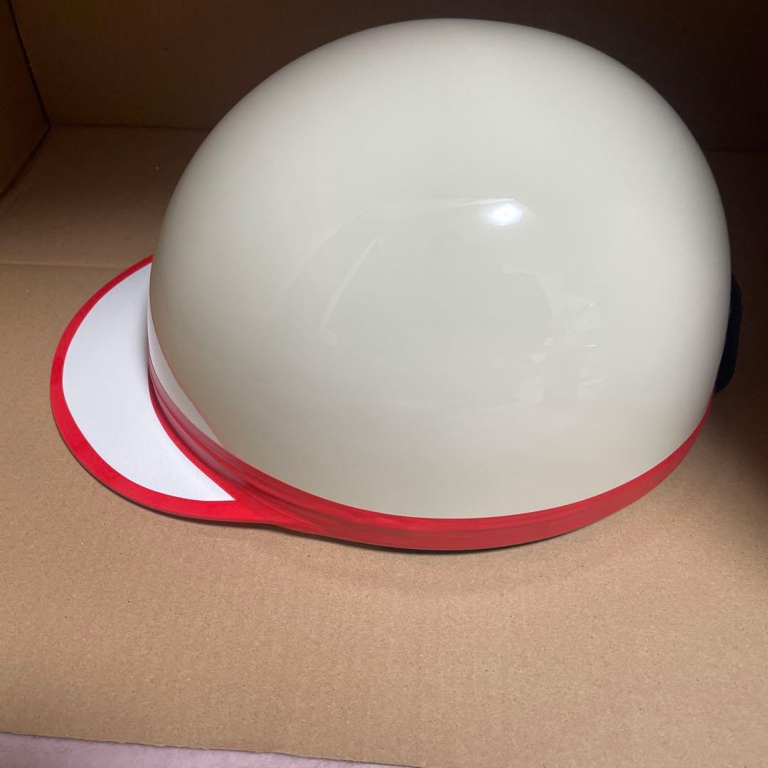 コルク半　ホワイト　赤テープ