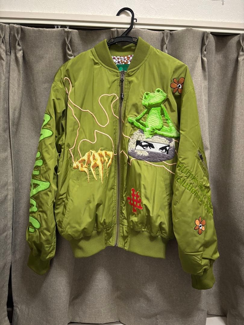 PAM グリーン MA-1ジャケット perks and mini