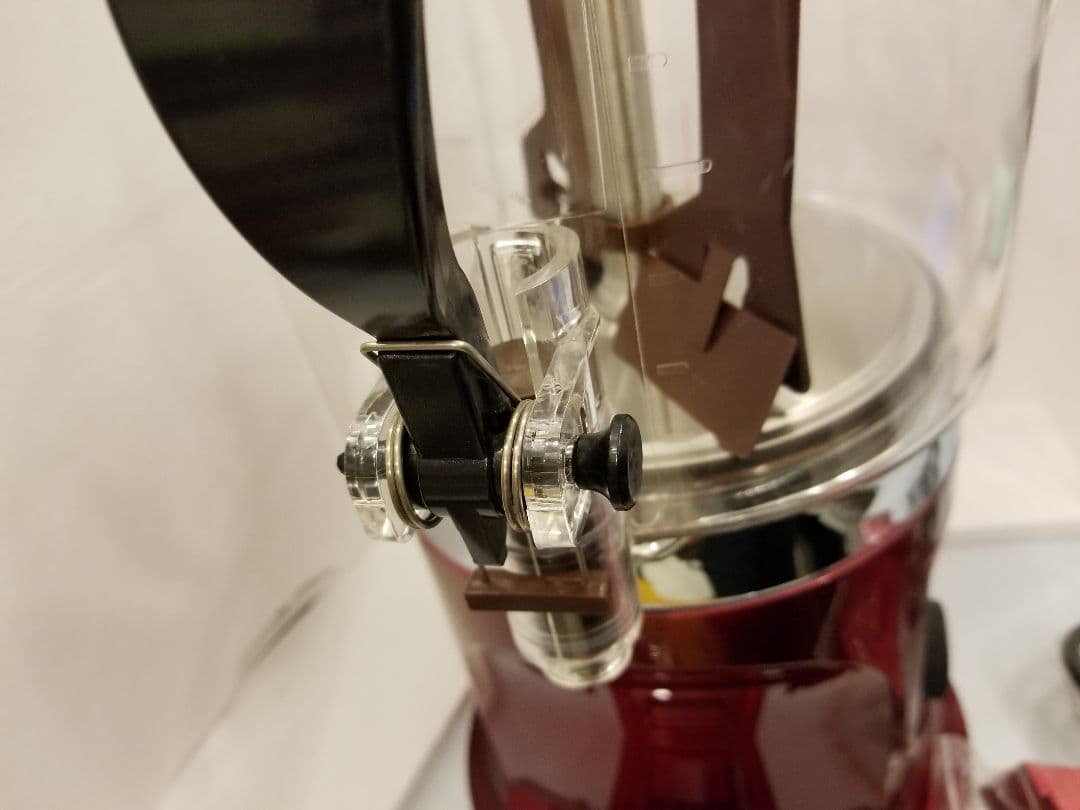 ホットチョコレートディスペンサー　赤　ホットドリンク　ポット