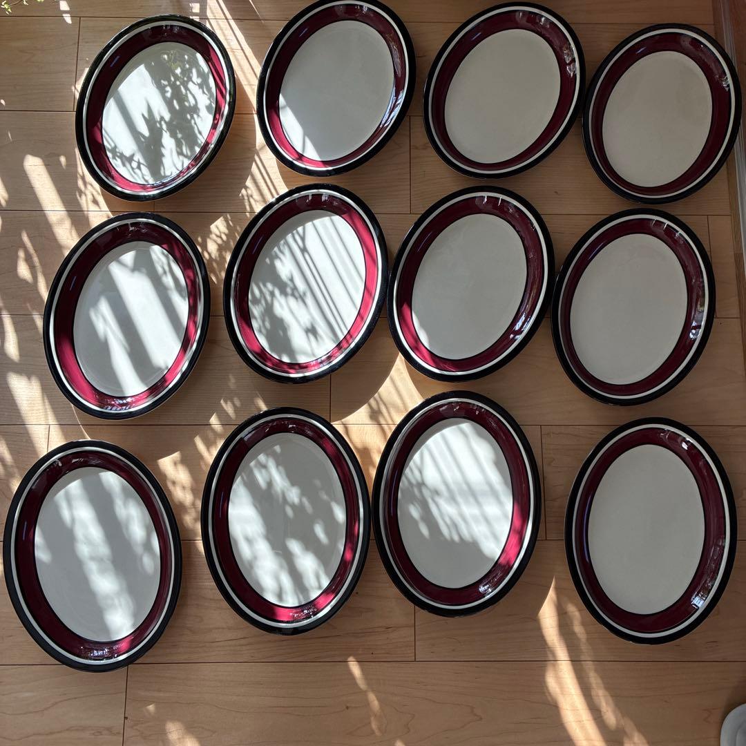 White Brown　ホワイトブロー　YAMAKO作　日本製　陶器　深皿