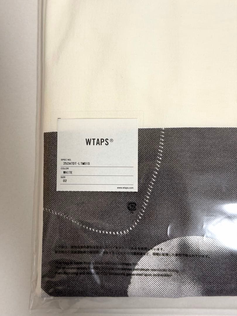 WTAPS 252MV . LS / ダブルタップス　ステッカー付き　【即発送】