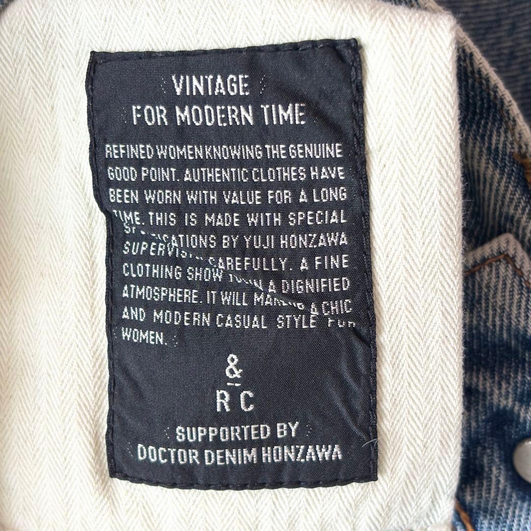 02040-2 &RC カレンソロジー　カーヴィーデニム　36