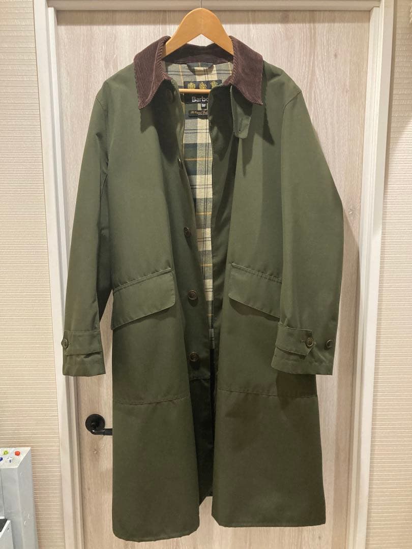 バブアー　シングルブレステッドコート　サイズ38