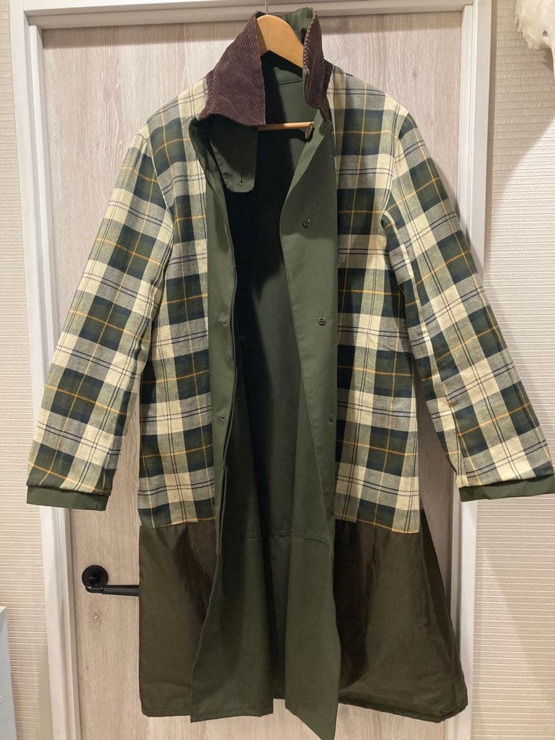 バブアー　シングルブレステッドコート　サイズ38