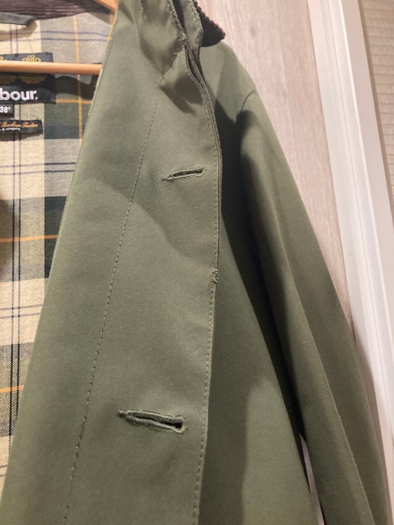 バブアー　シングルブレステッドコート　サイズ38