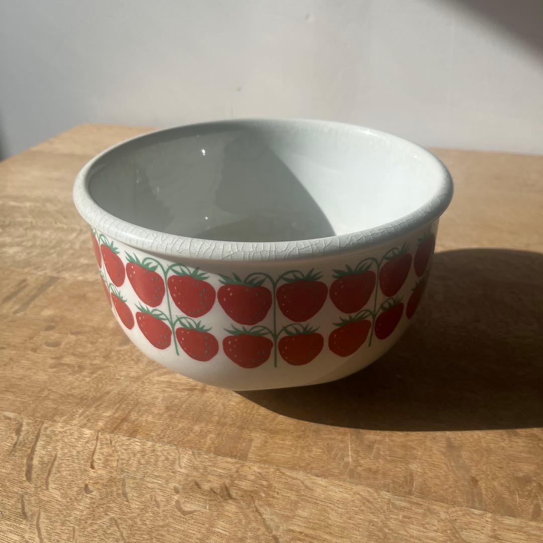Arabia ボウル　いちご