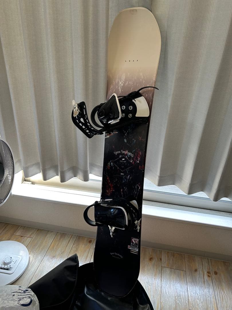 SPACOO LEAF スノーボード バインディング付き