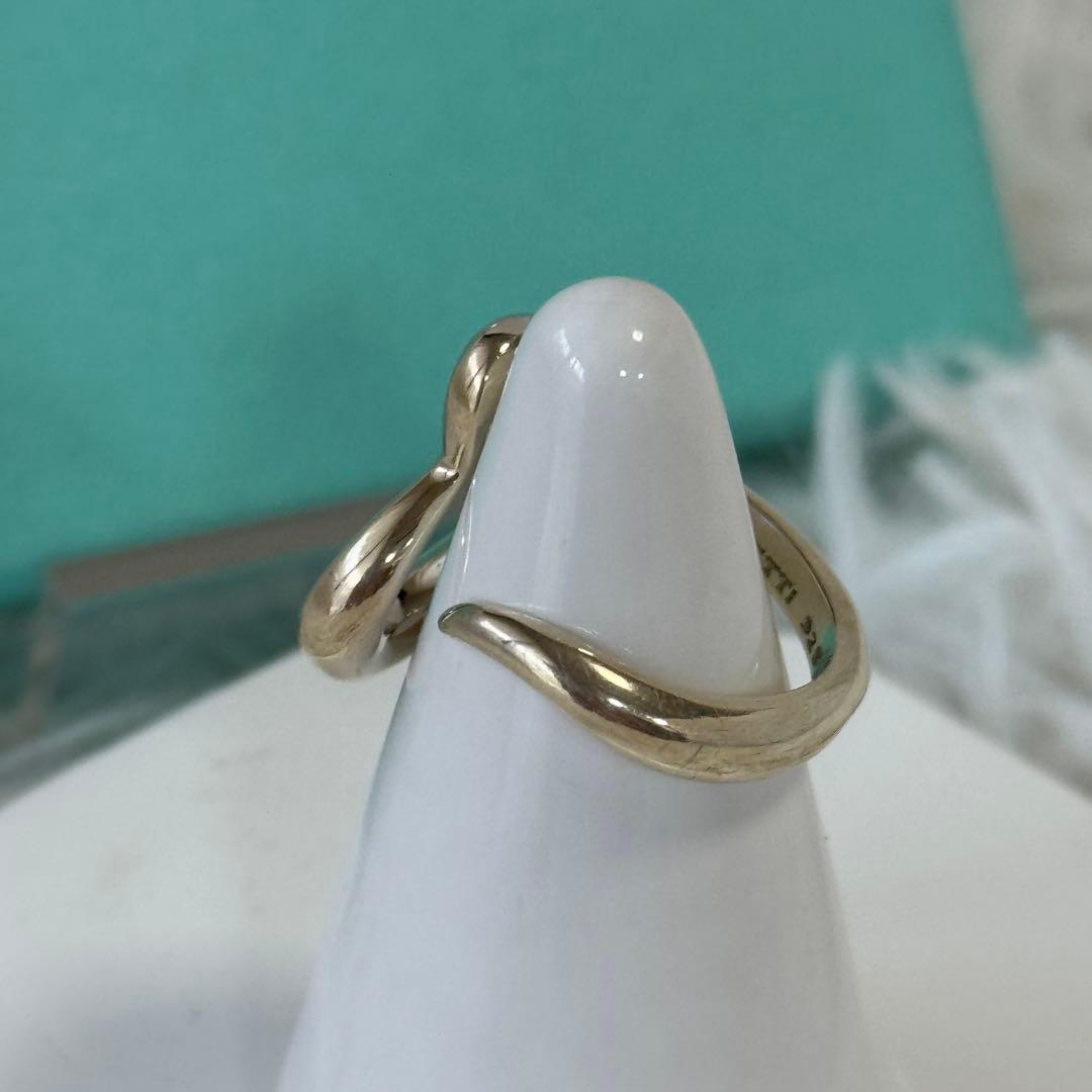 TIFFANY＆CO ティファニー オープンハート エルサペレッティリング