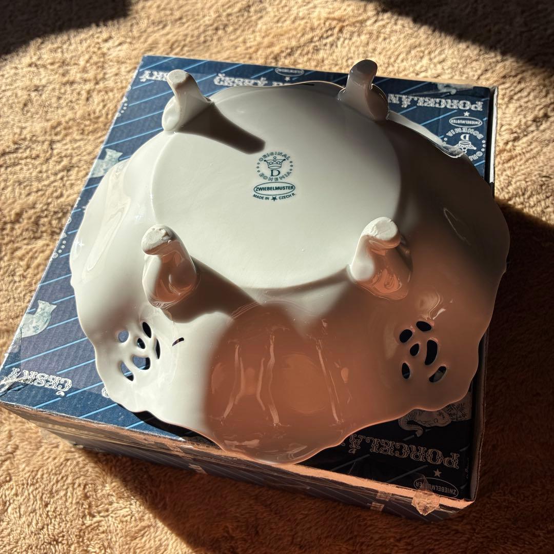 チェコ製　ボーンチャイナ 皿