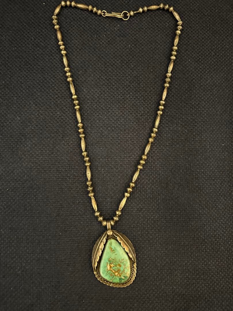 ビンテージ　ナバホ ターコイズ　ペンダント