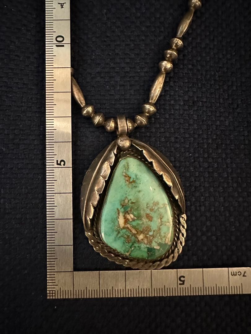 ビンテージ　ナバホ ターコイズ　ペンダント