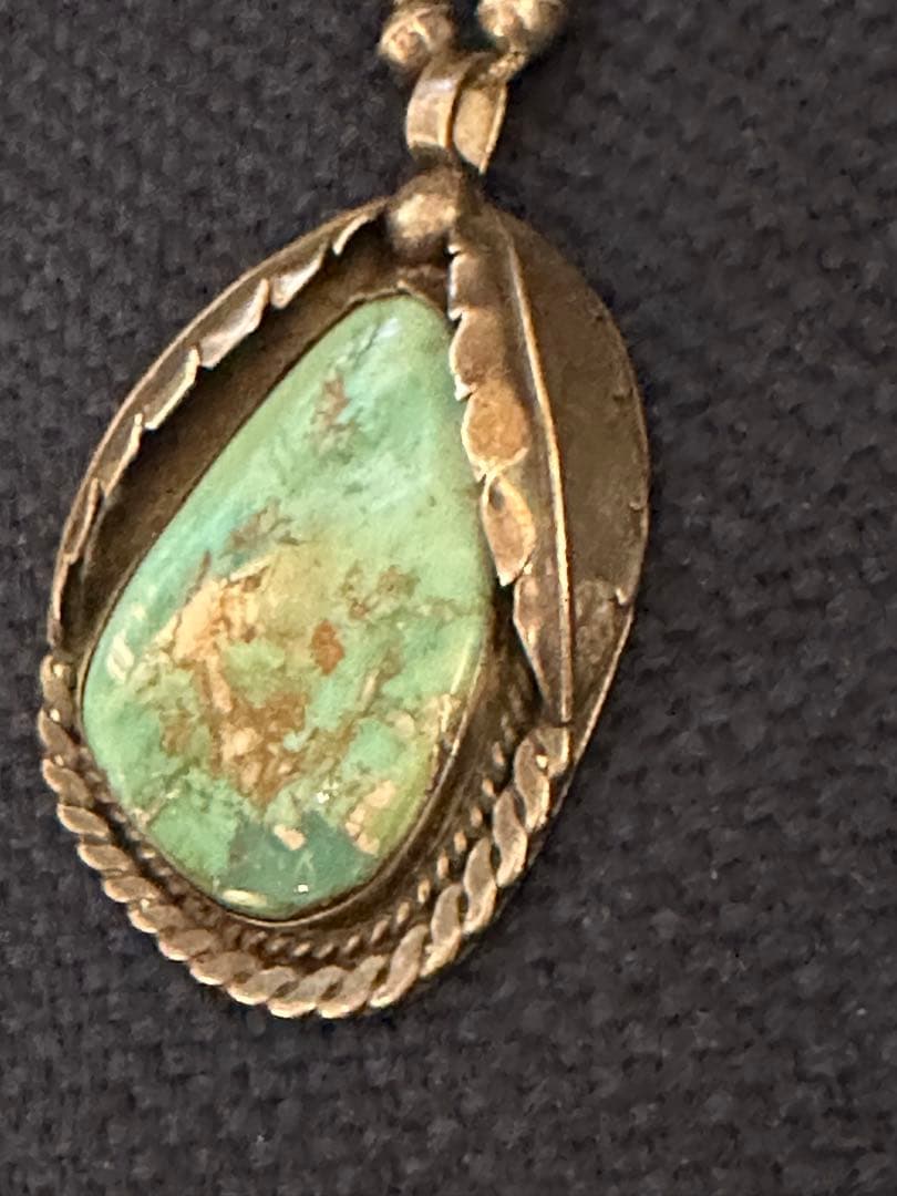 ビンテージ　ナバホ ターコイズ　ペンダント