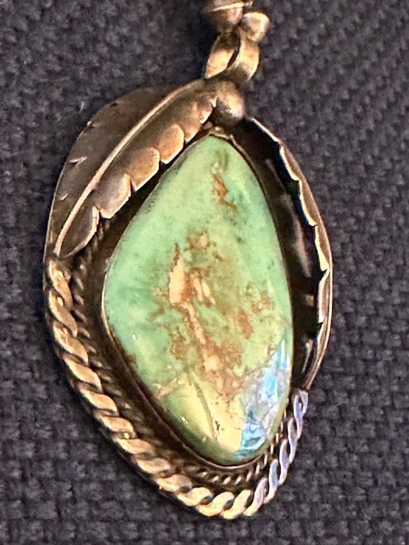 ビンテージ　ナバホ ターコイズ　ペンダント
