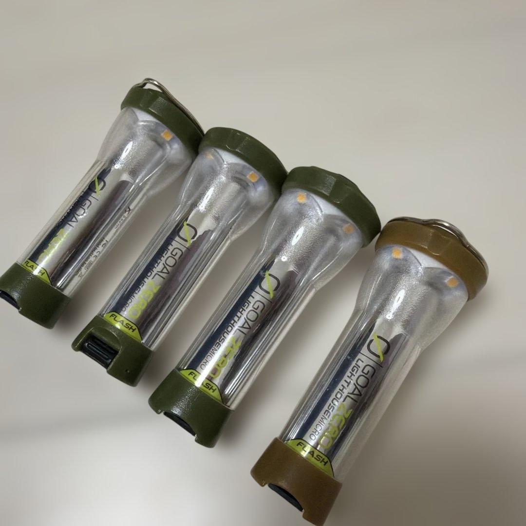 GOAL ZERO LIGHTHOUSE MICRO FLASH 4個セット