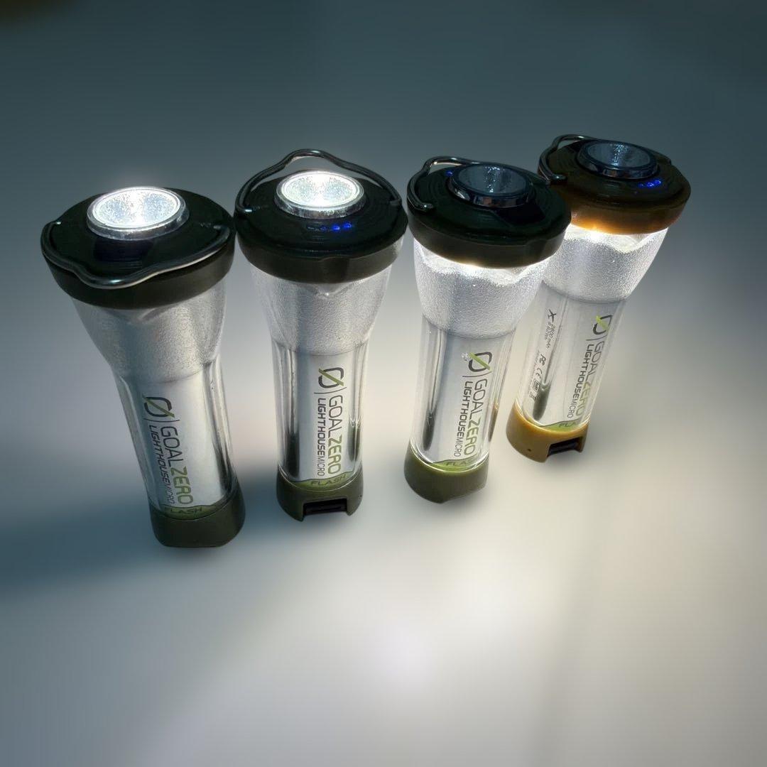 GOAL ZERO LIGHTHOUSE MICRO FLASH 4個セット