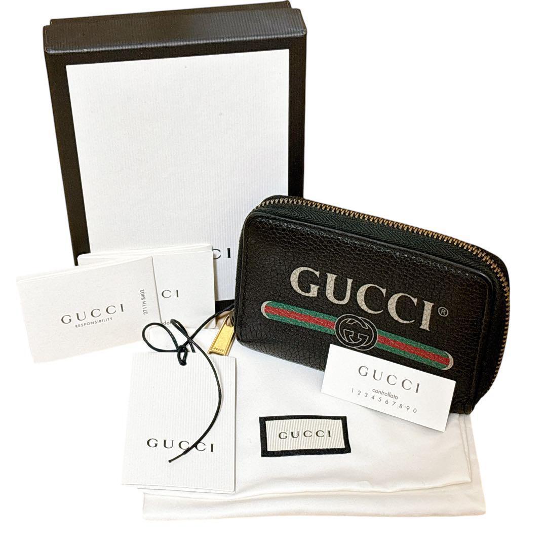 GUCCI 財布 ケース コンパクトウォレット クルーズ シェリーライン