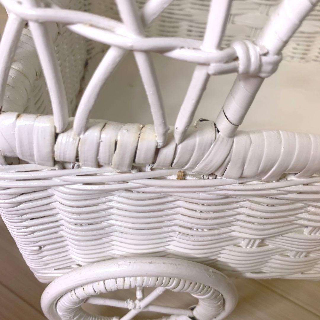 【希少】アンティーク押し車 ベビーカー風 バスケット