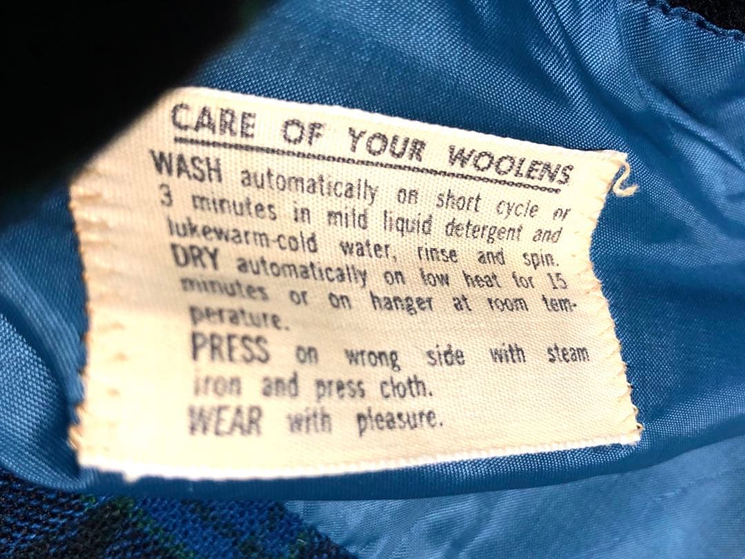 60S　PENDLETON　ボードシャツ　ヴィンテージ　USA製　デッドストック