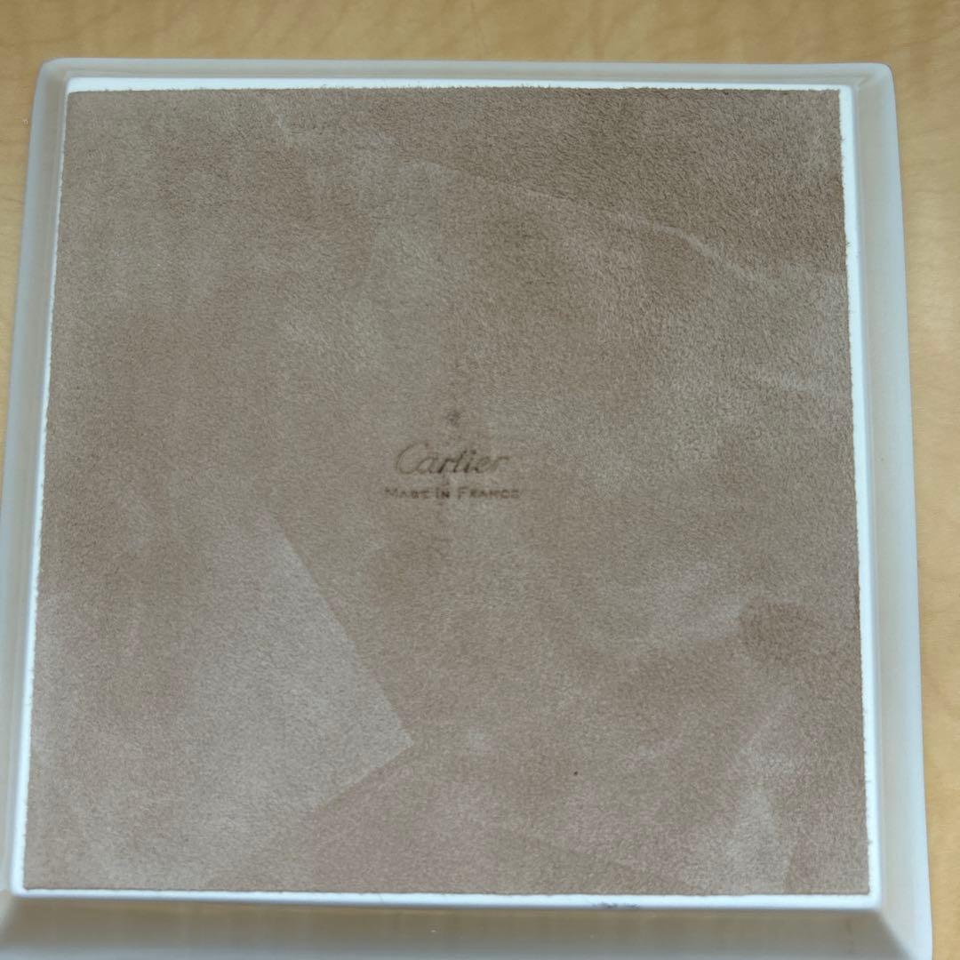 Cartier 非売品 ストライプ柄 プレート