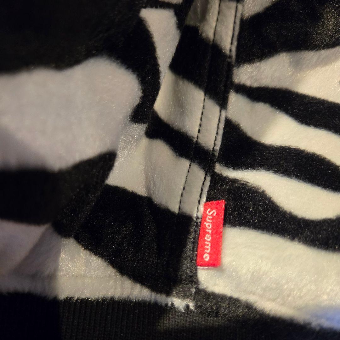 美品　Supreme シュプリーム　リバーシブル　MA-1　ジャケット　ゼブラ