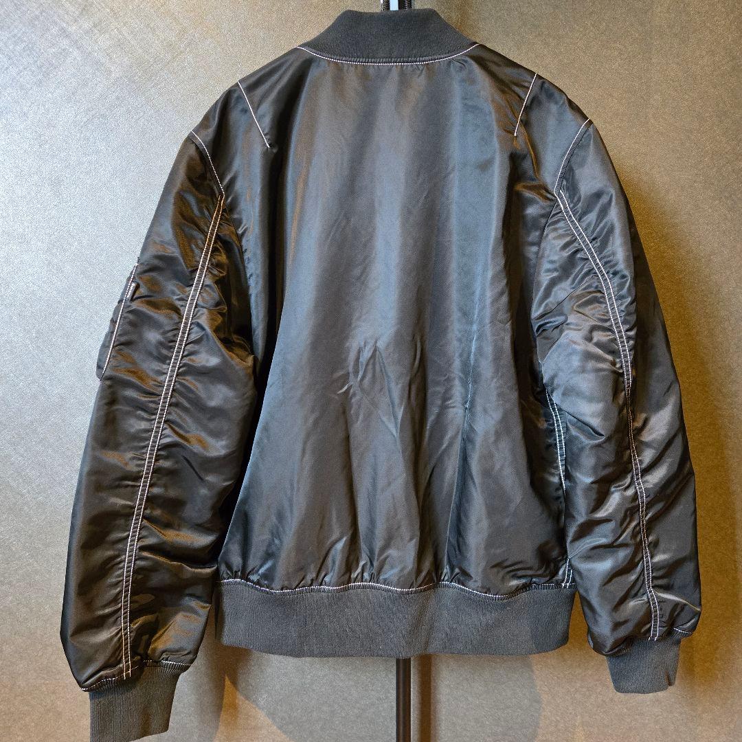 美品　Supreme シュプリーム　リバーシブル　MA-1　ジャケット　ゼブラ